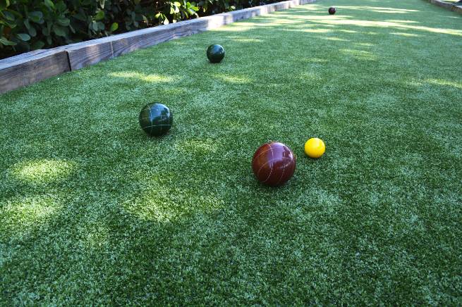 Charlotte synthetic bocce ball turf